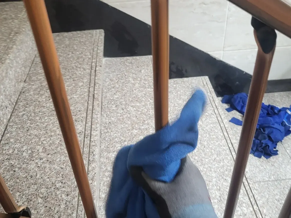 영양군 청기면 건물 난간·손잡이 위생청소 사례 - 행진크린