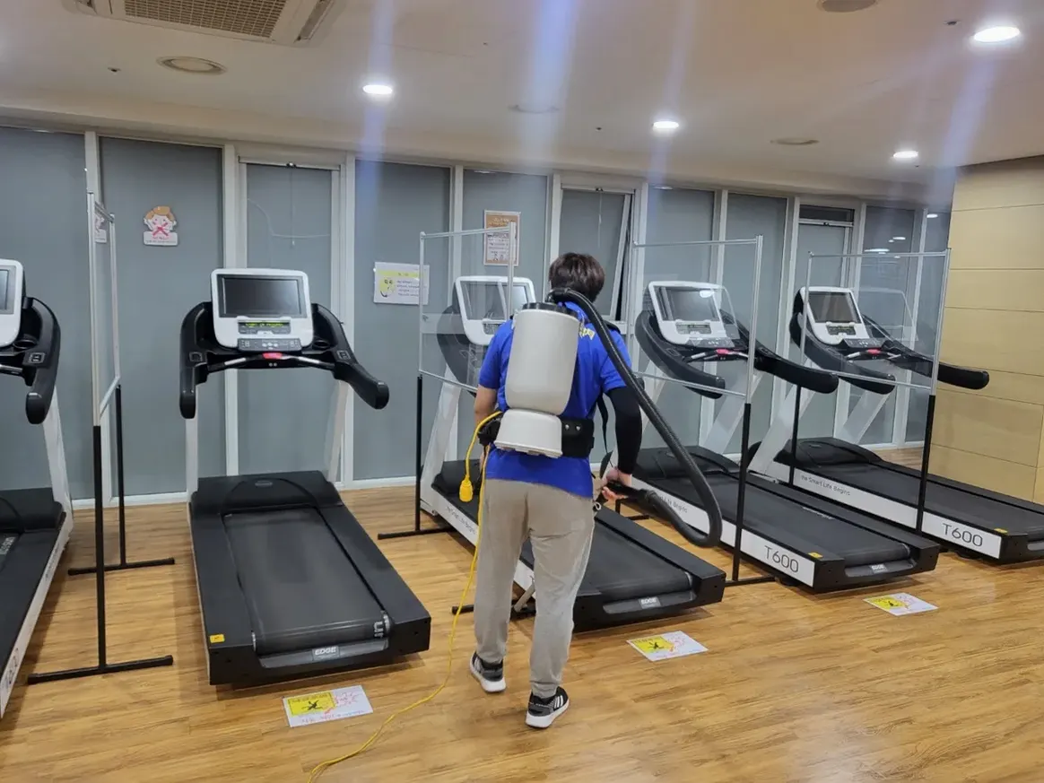 예천군 풍양면 헬스장 탕비실 직원 휴게공간 위생청소 사례 - 행진크린