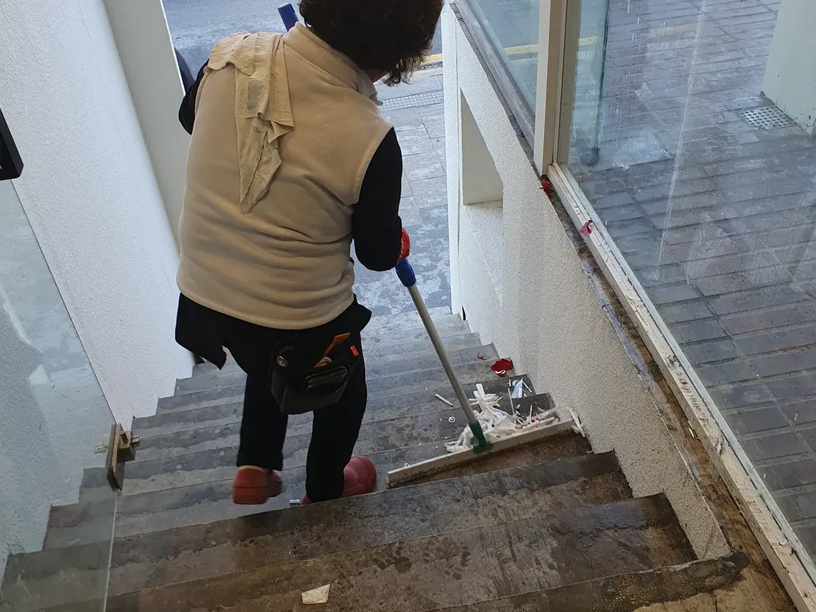 영양군 석보면 건물 탕비실 직원 휴게공간 위생청소 사례 - 행진크린